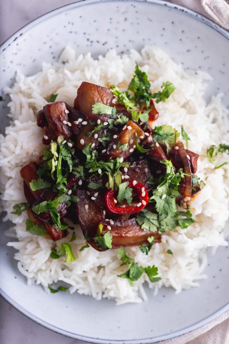 Stir Fried Aubergine with Chilli • The Cook Report