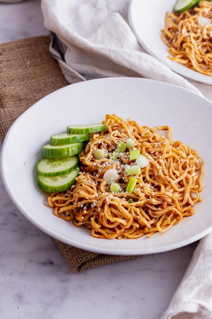 Cold Peanut Noodles With Cucumber • The Cook Report