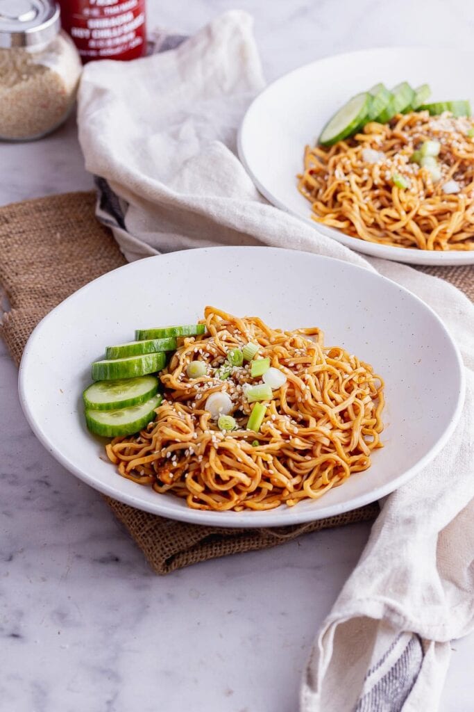 Cold Peanut Noodles with Cucumber • The Cook Report