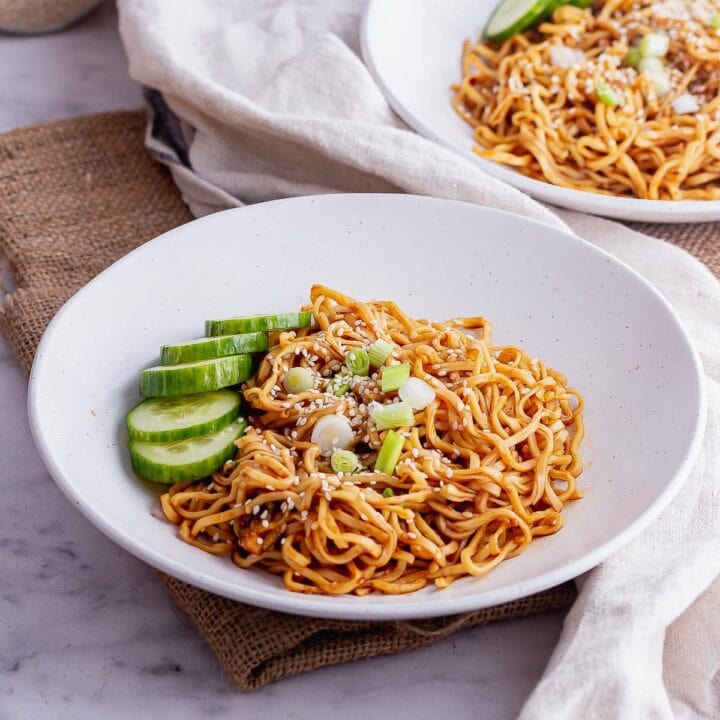 Cold Peanut Noodles with Cucumber • The Cook Report