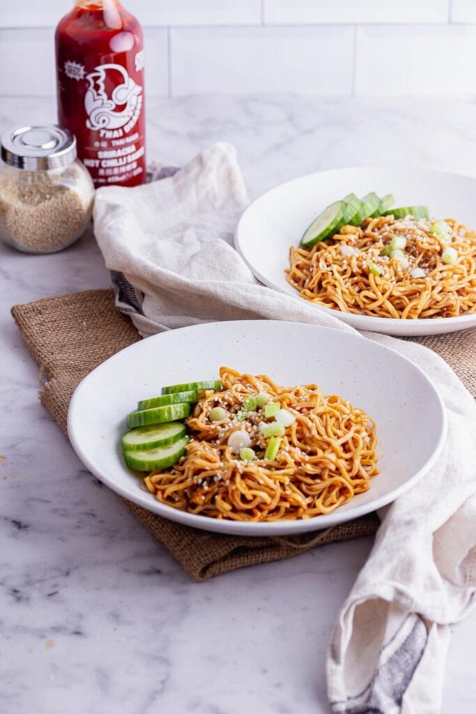 Cold Peanut Noodles with Cucumber • The Cook Report