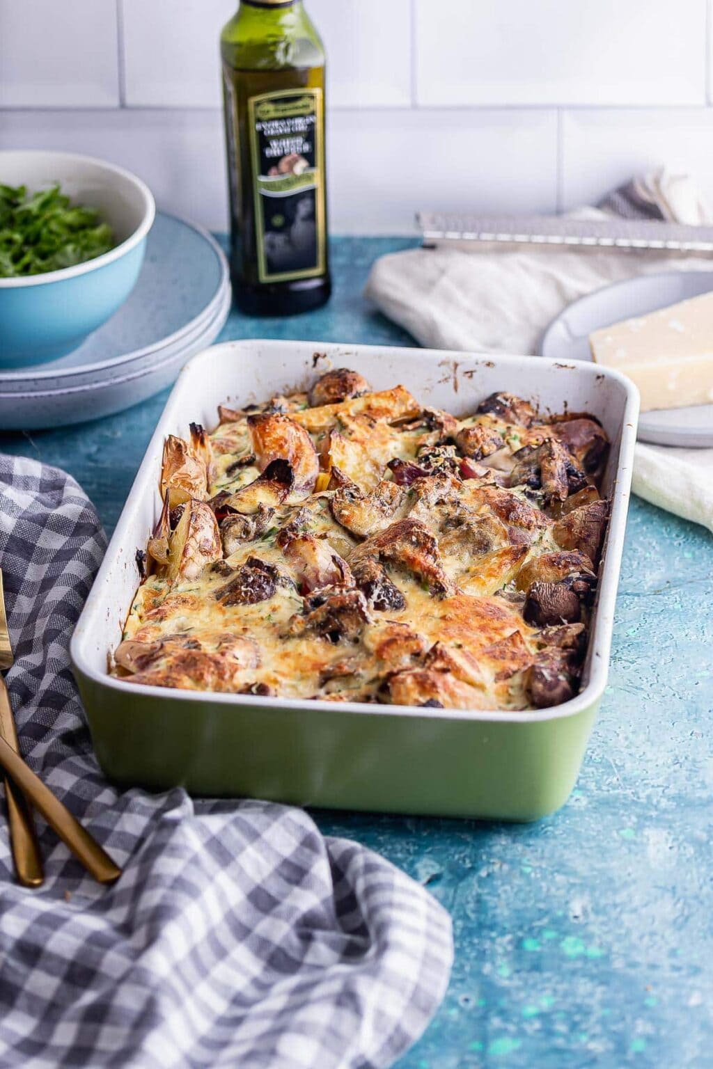 Potato & Mushroom Egg Bake • The Cook Report