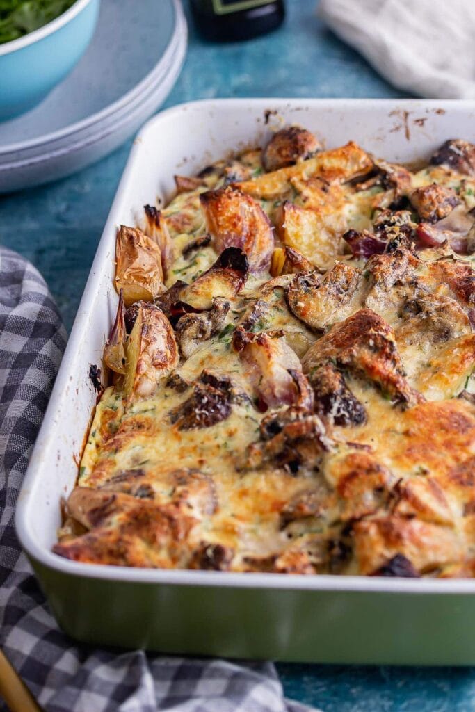 Potato & Mushroom Egg Bake • The Cook Report