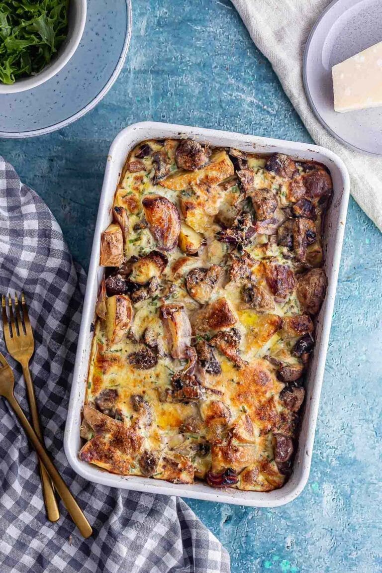 Potato & Mushroom Egg Bake • The Cook Report