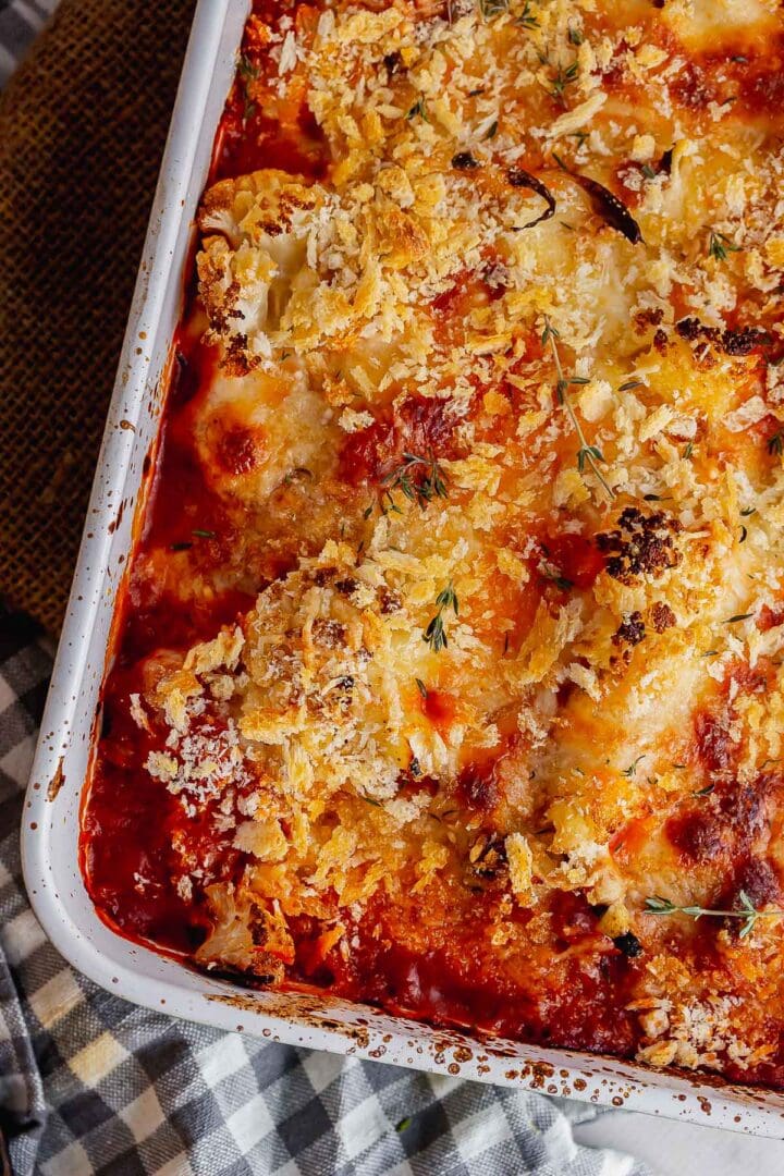 Cauliflower Bake with Tomato & Mozzarella • The Cook Report