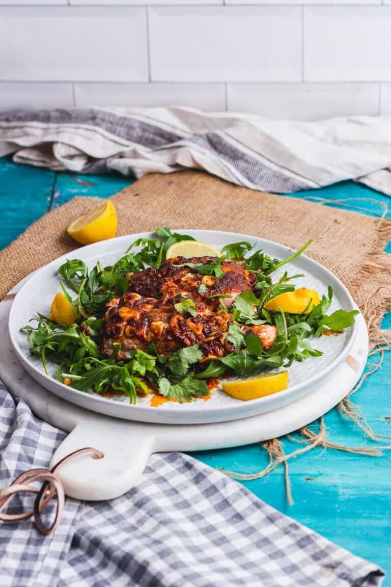 Oven Baked Salmon with Spicy Butter • The Cook Report