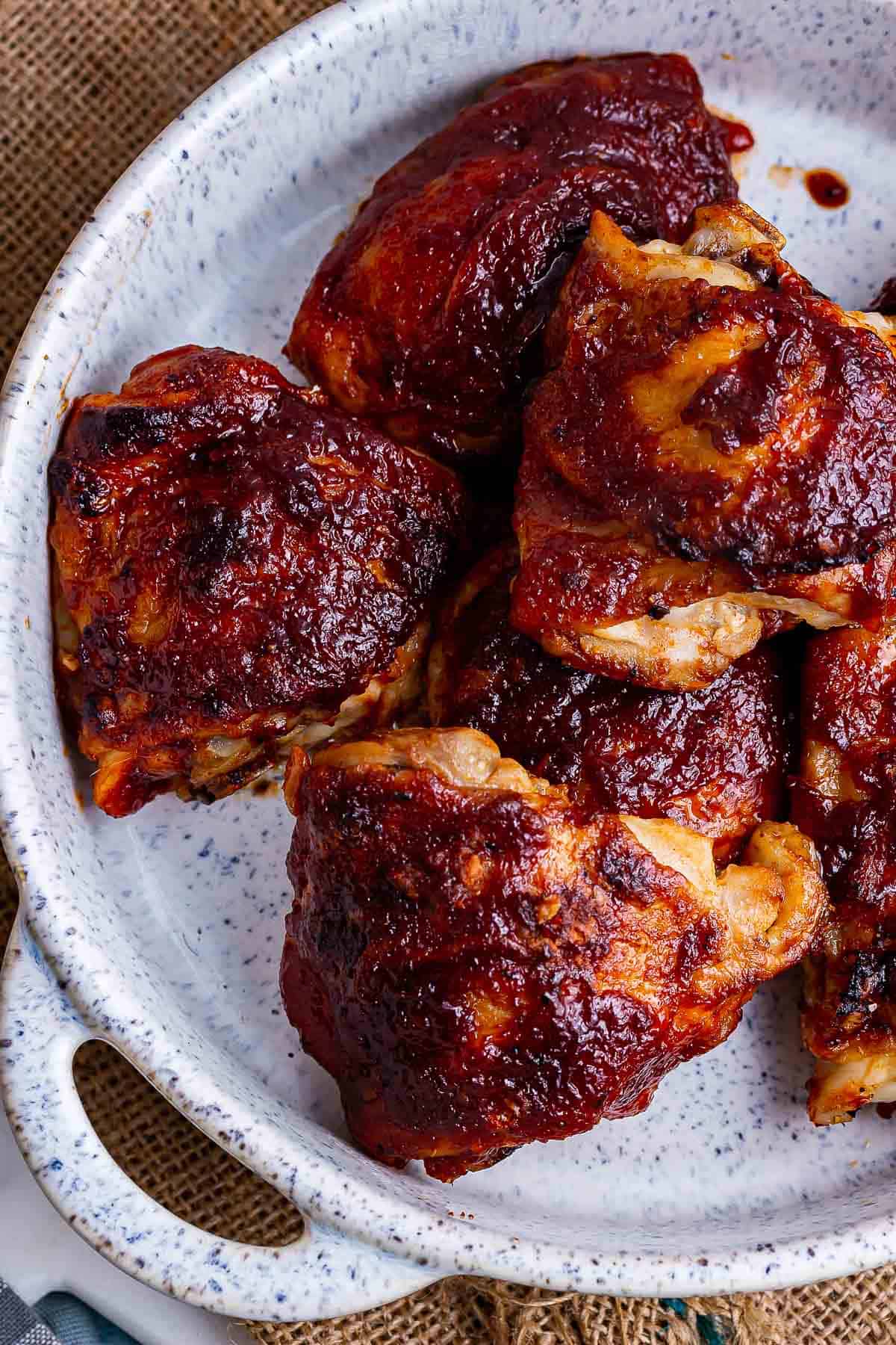 Oven baked bbq chicken thighs hotsell